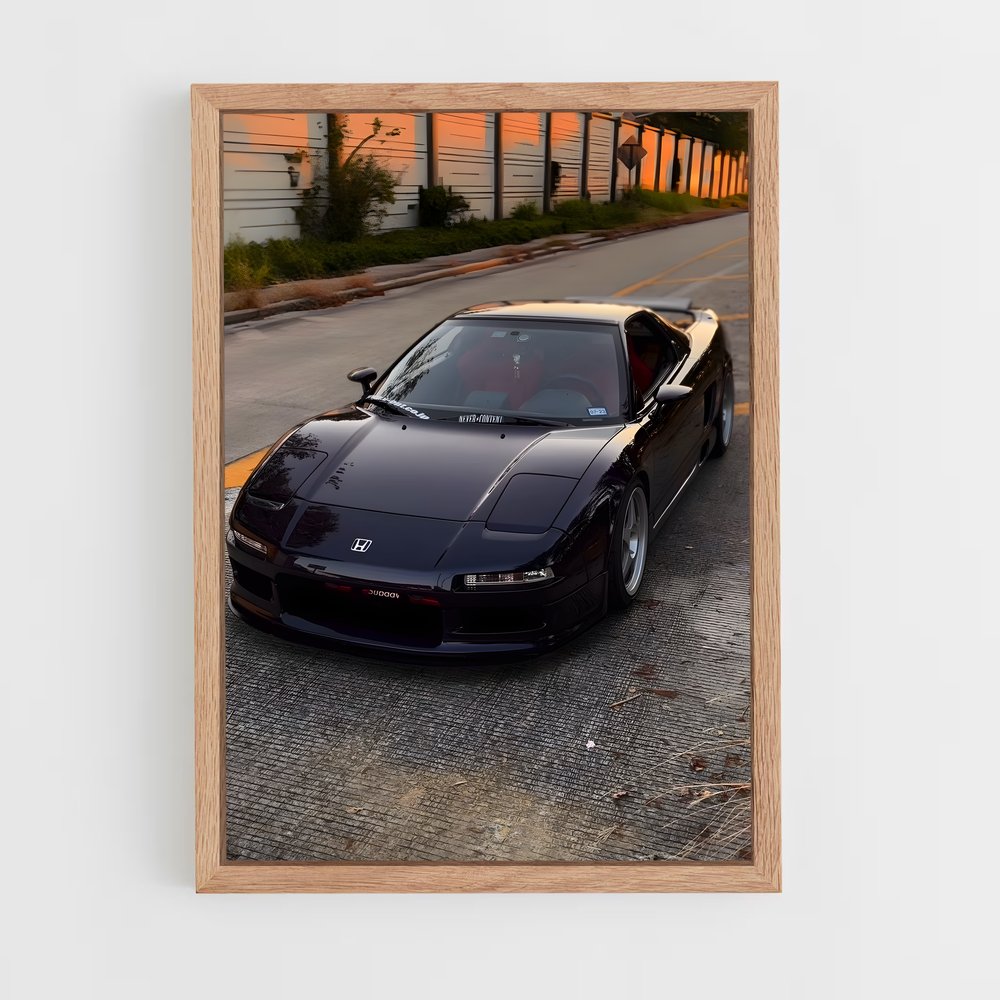 Poster Nsx D'une – affiche Honda (vue 4)